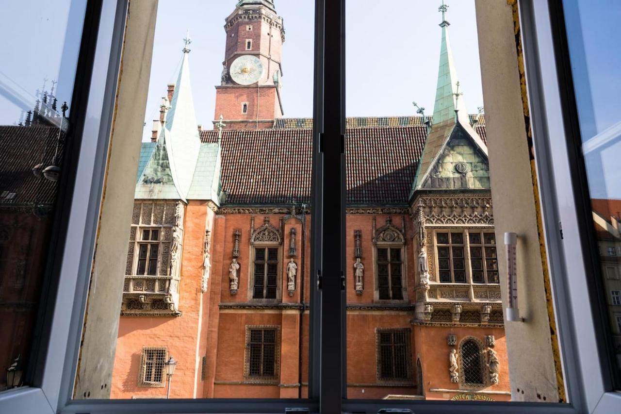 Rynek 20/21 -Cosy New Apartment On The Market Square - 4 Bedrooms - 8 People فروتسواف المظهر الخارجي الصورة